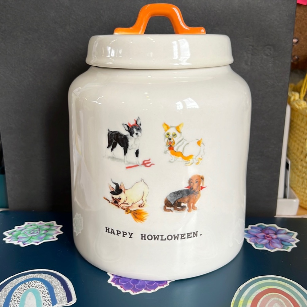 Rae Dunn “Happy Howloween” Cannister